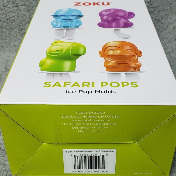 ZOKU Safari Ice Pop Molds (4 Pops) - Picture 4 of 4